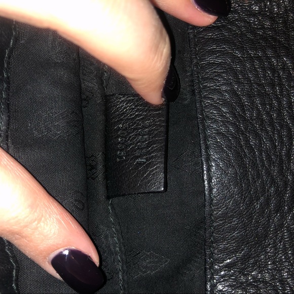 Gucci Black Leather Bamboo Bag - Picture 7 of 8